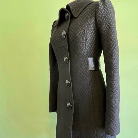 Mackage Retro Tailored Long Wool Jacket - Picture 8 of 15